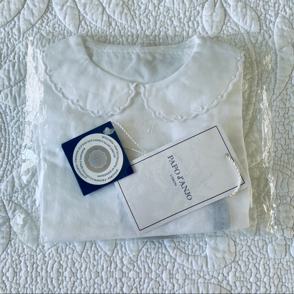 Papo d’Anjo Blouse Size 6 months NWT - Picture 5 of 5